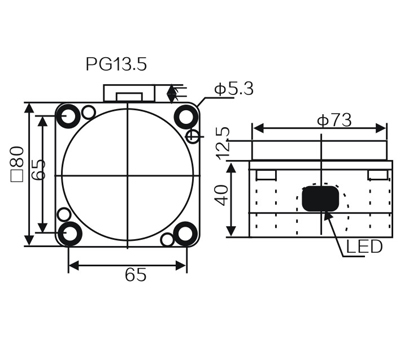 LMF380 Proximity sensor 10